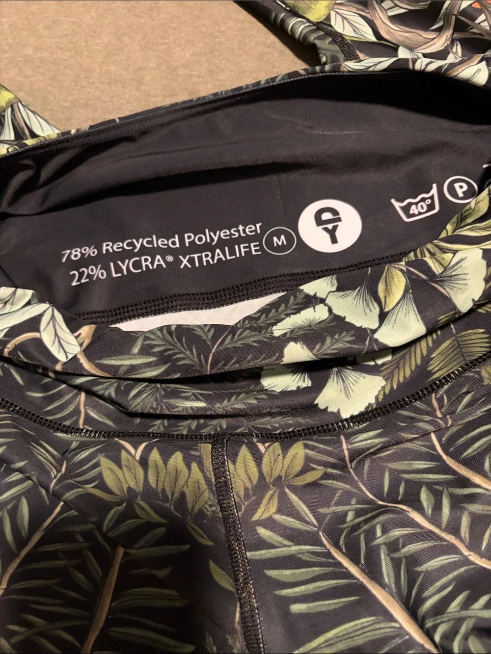 Yoga Democracy Rawr Talent tiger print leggings size m - Picture 7 of 9